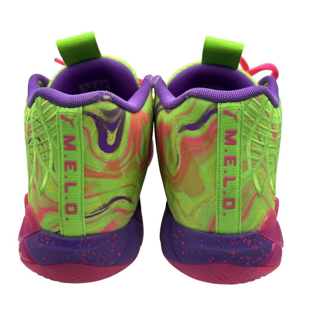 Puma MB.01 LaMelo Inverse Toxic Mens 8.5 Ball Shoes Neon Athletic Inverse Toxic - Picture 3 of 16